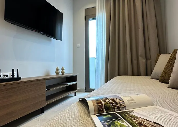 Apartament 2Br Apartment For 5 In Archangelos Rhodes With Parking - Equus Sky